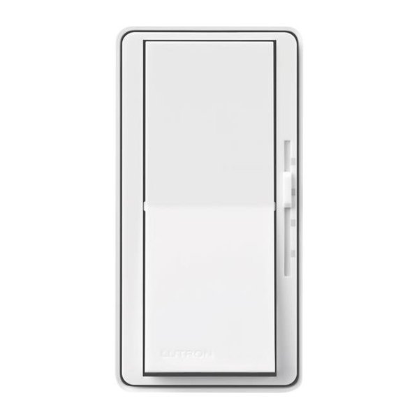 Lightitup 1.5A 120 Single Rocker Slide Fan & Light Switch; White LI612229